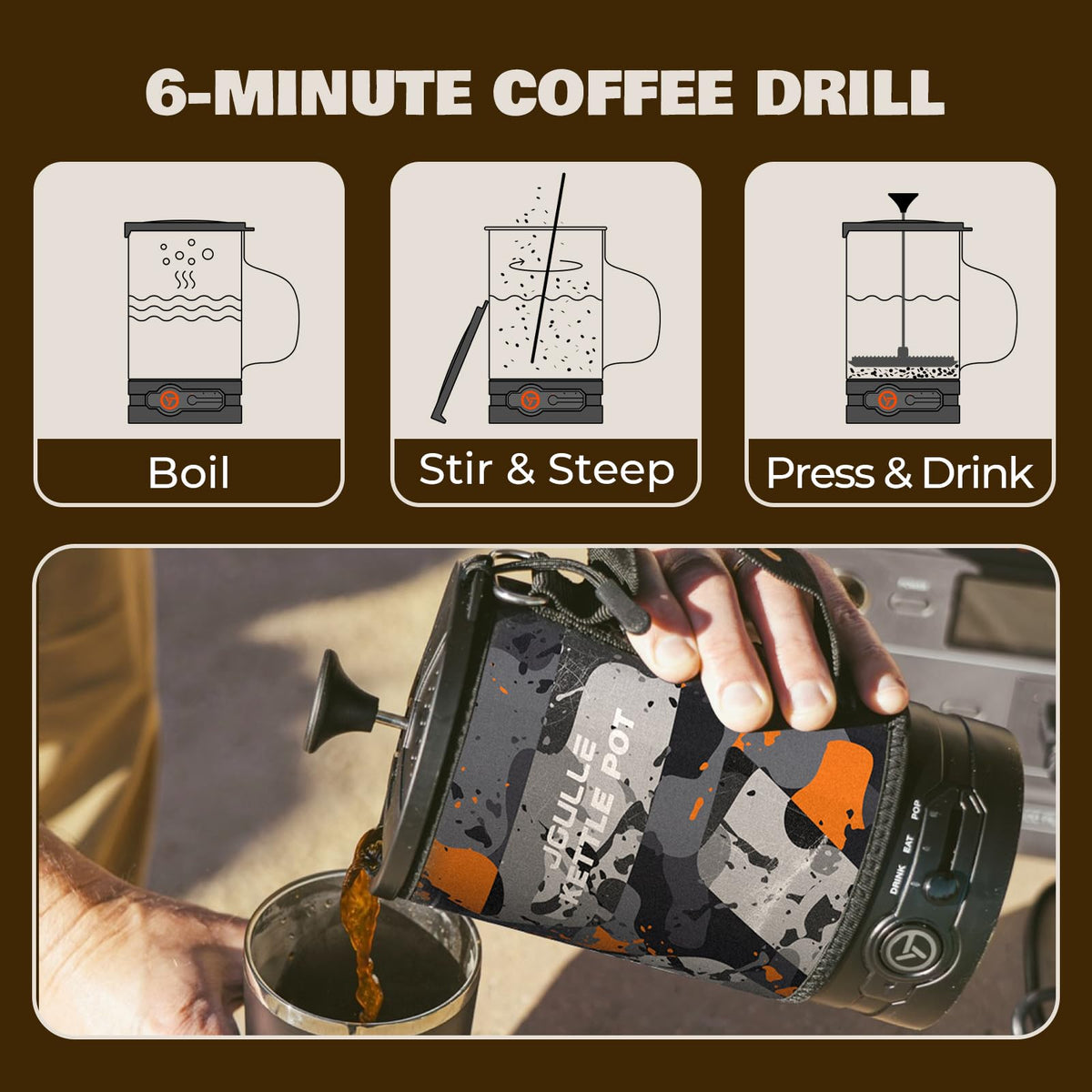 Portable Camping Coffee Maker