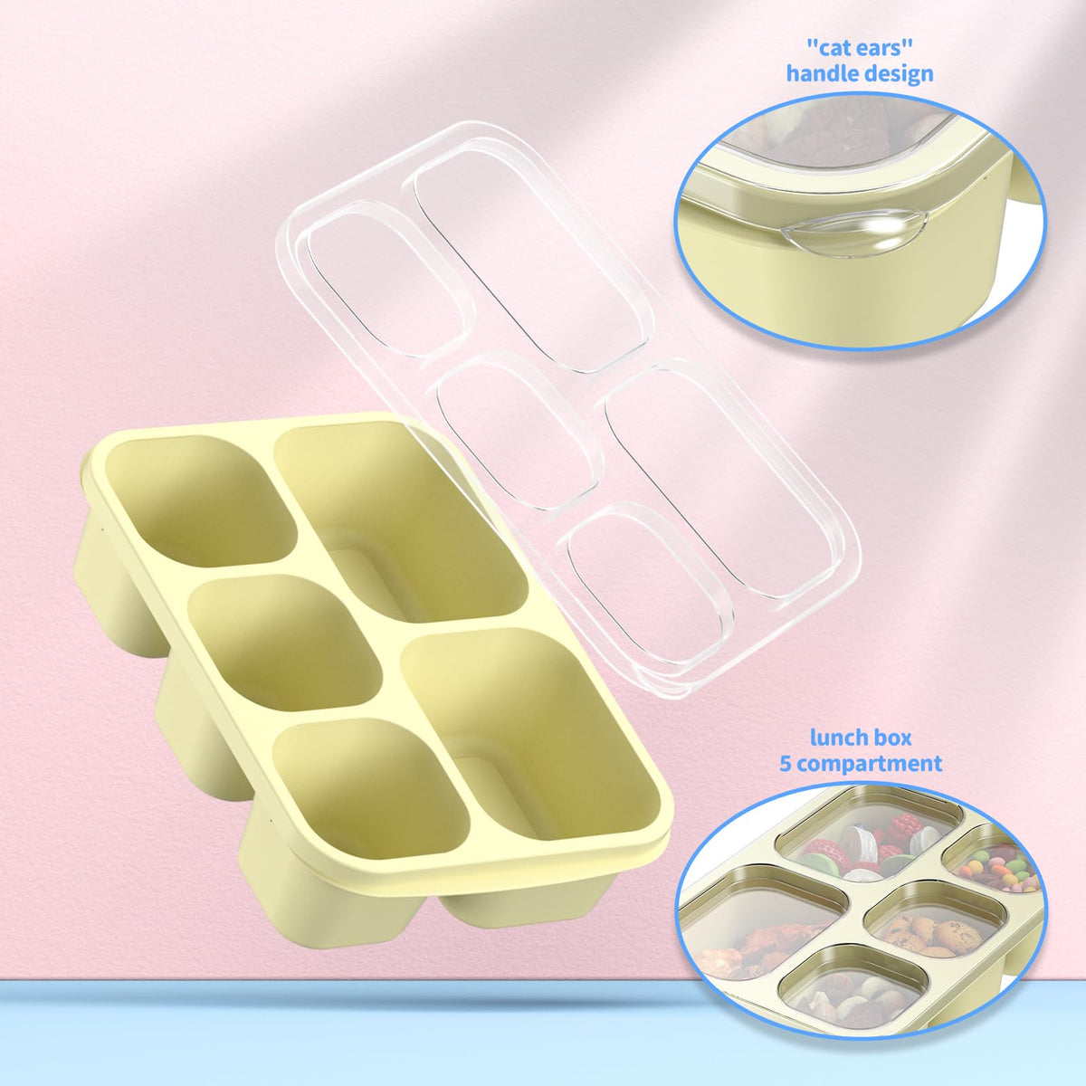 Bento Box Adult Lunch Box