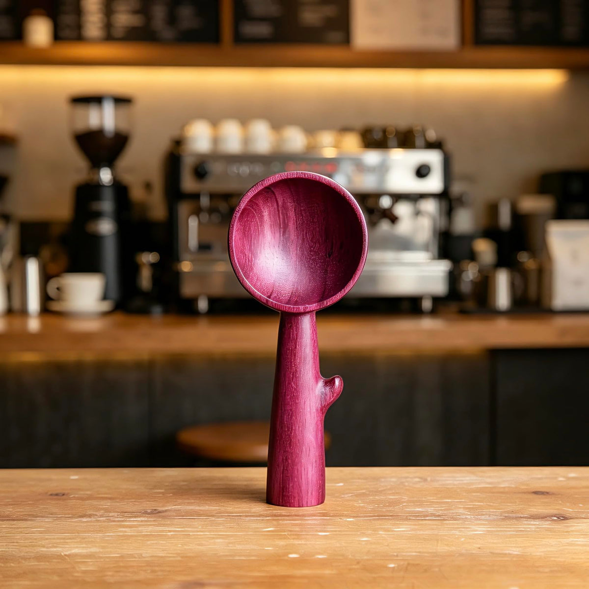 Purpleheart Coffee Scoop