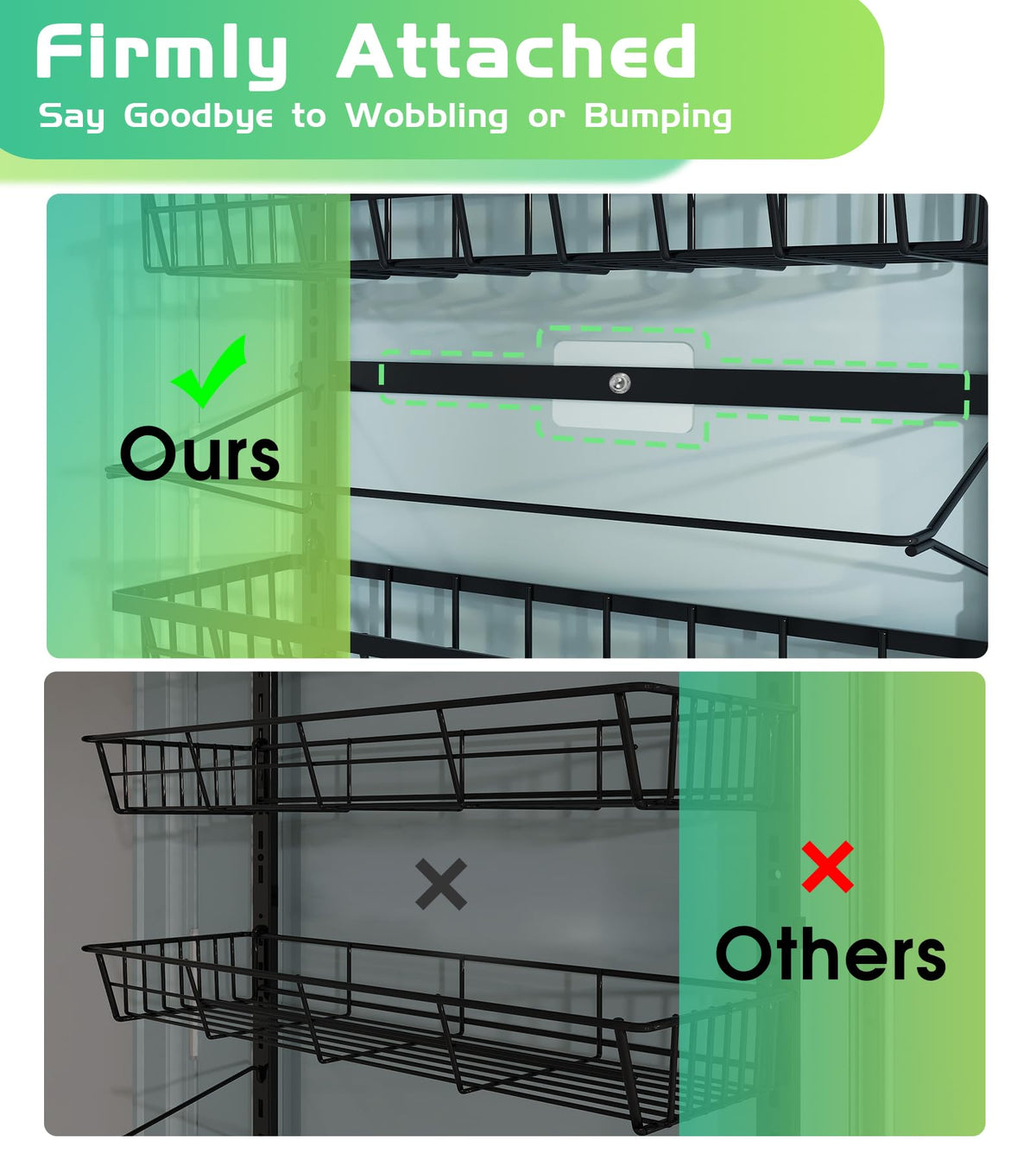 10 Tier Over The Door Pantry Organizer