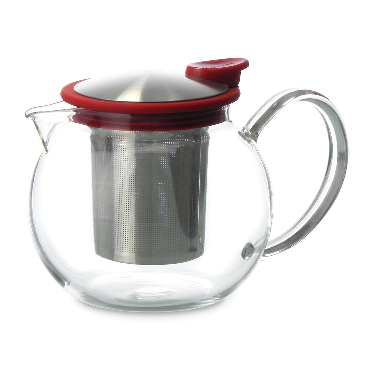 Bola Glass Teapot with Basket Infuser