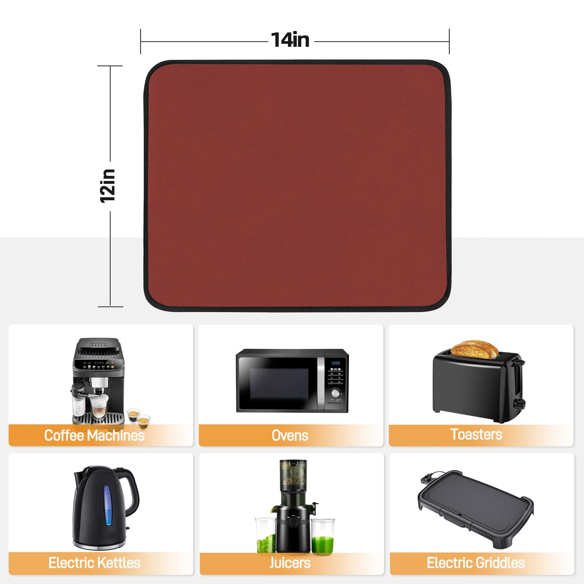 Heat Resistant Mats for Air Fryer on Countertop