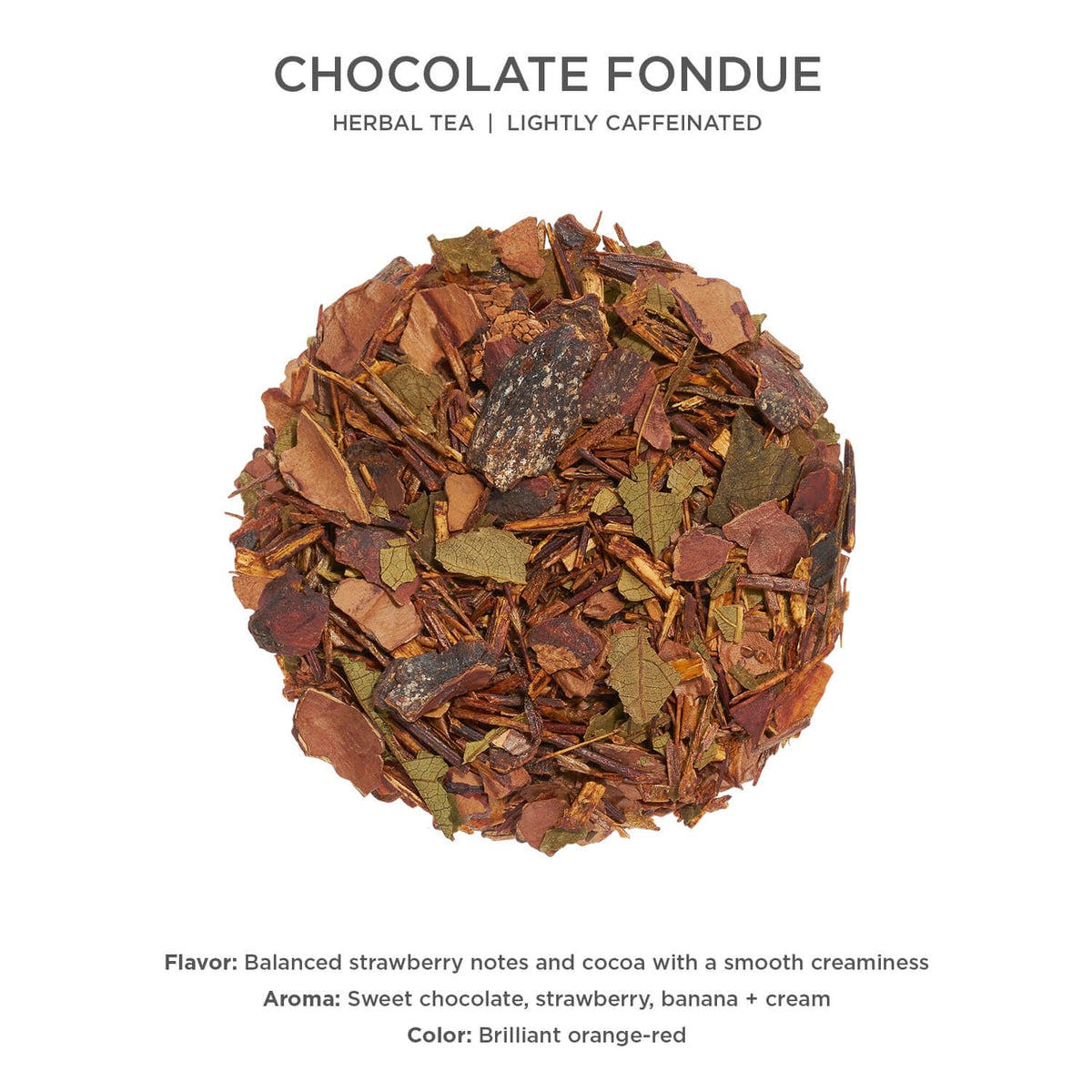 Chocolate Fondue Loose Leaf Tea Canister (3 Ounce)
