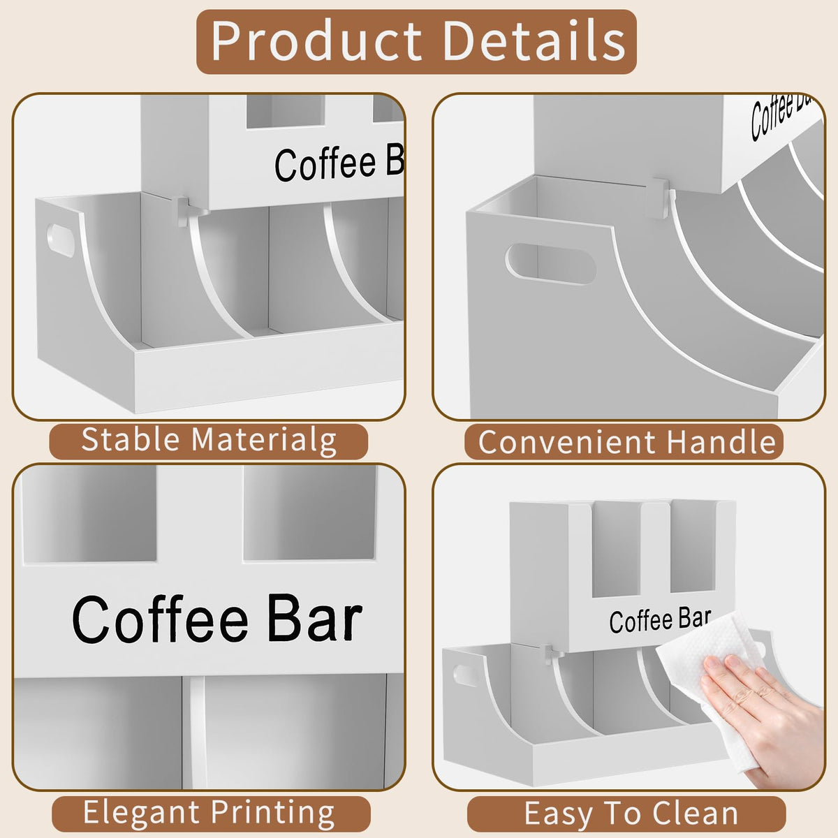 Coffee Station Organizer