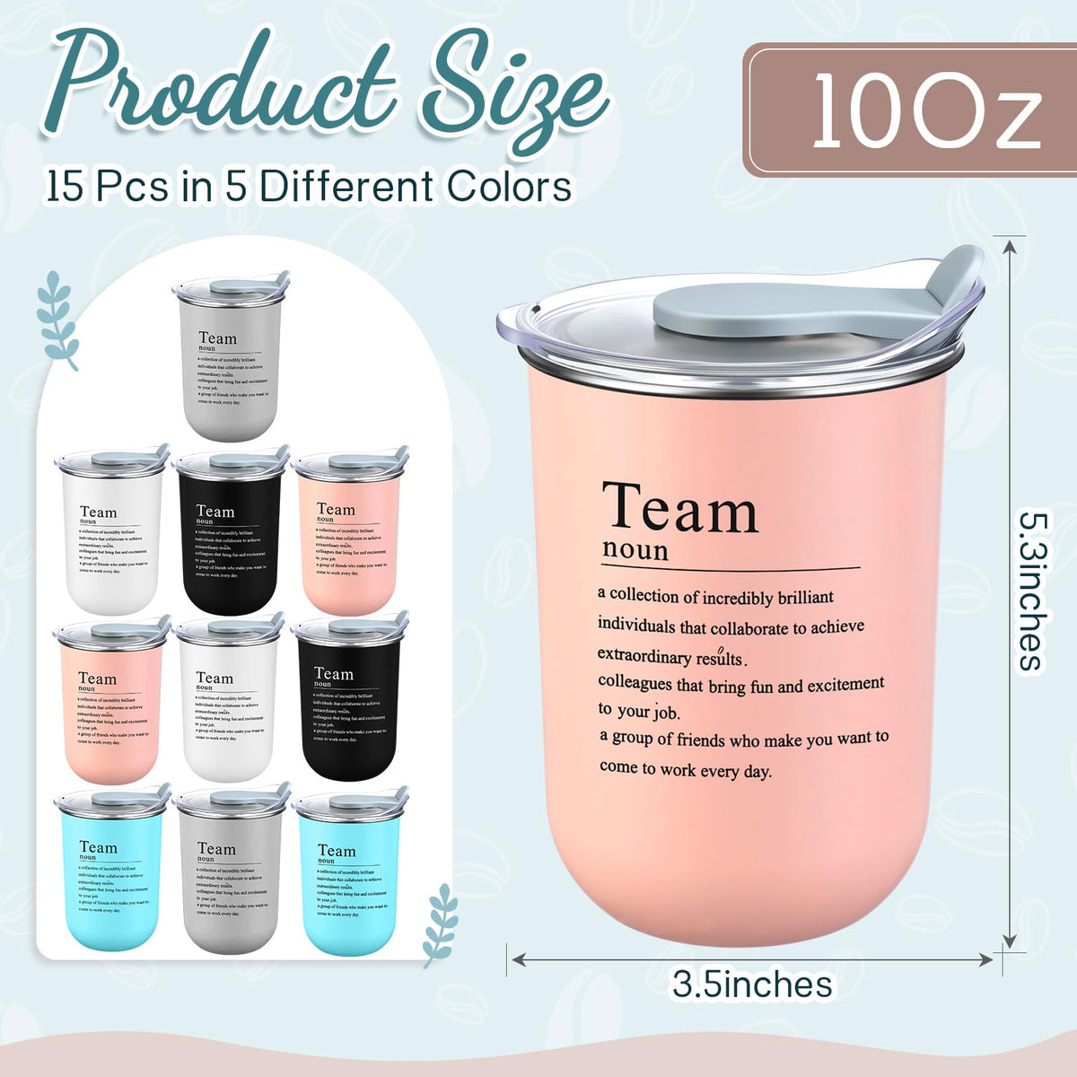 15 Pcs Back to School Teacher Gifts Bulk (15 Count)