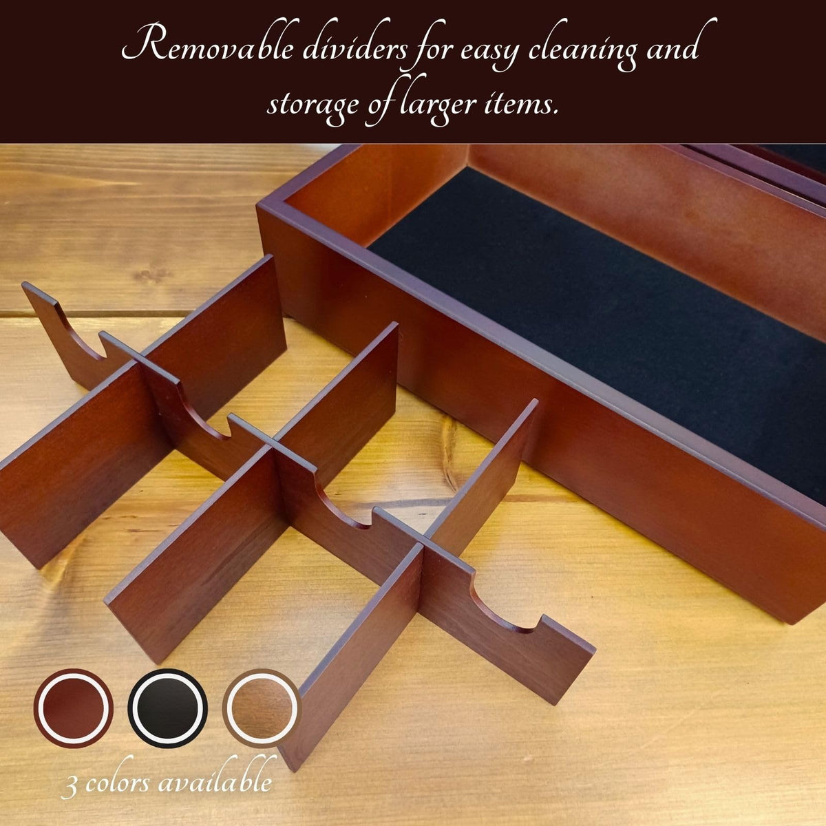 BJOYFUL&LOVED Wooden Tea Box
