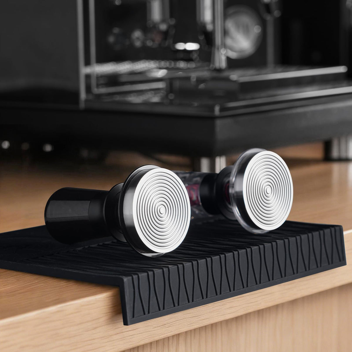 58.35mm Semi Transparent Espresso Coffee Tamper