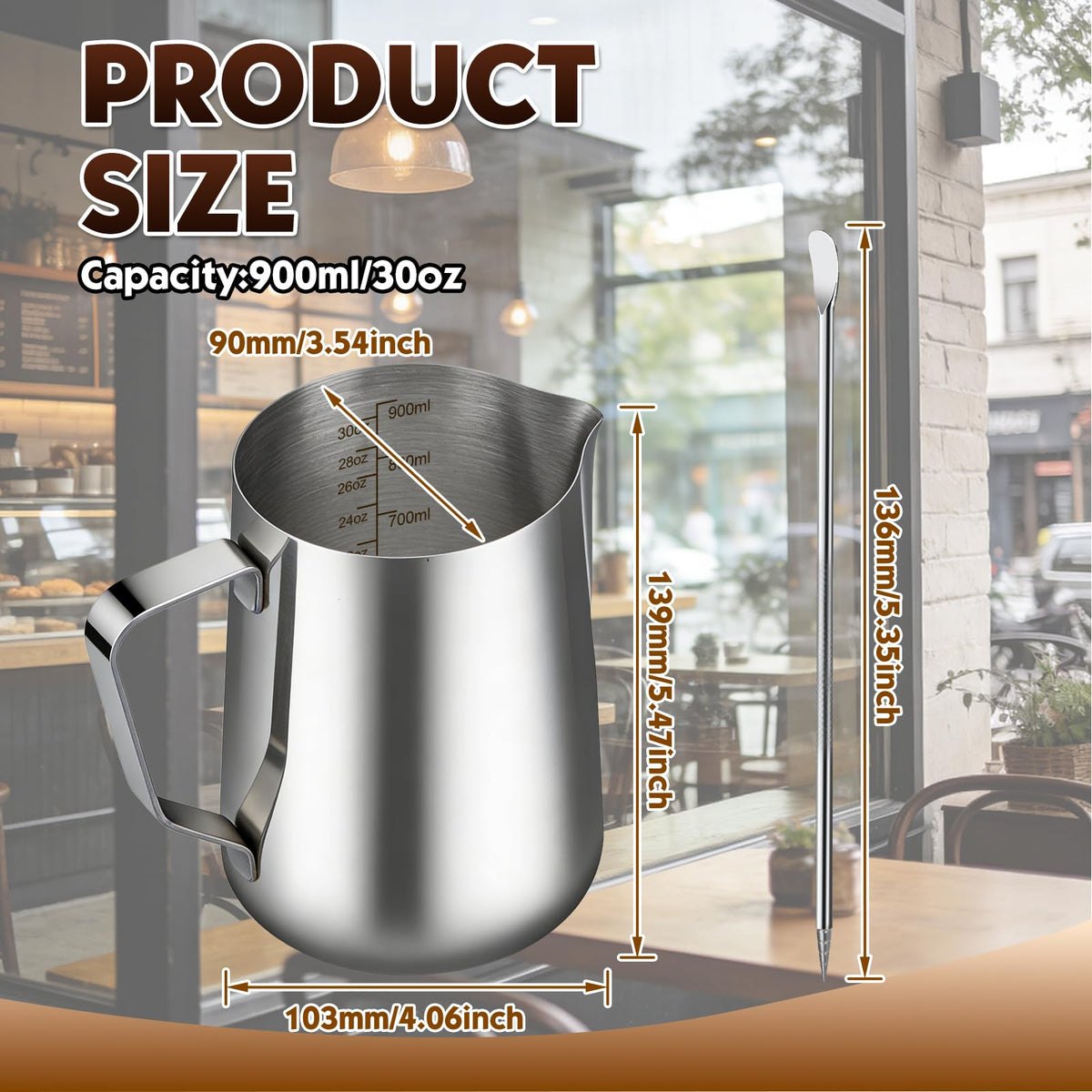 Milk Frothing Pitcher