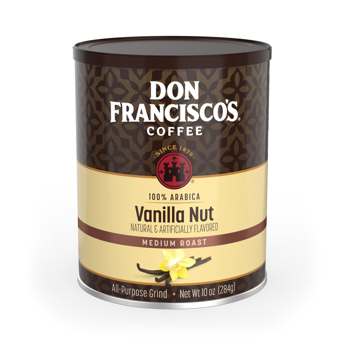 Vanilla Nut Ground Coffee Can (10 Ounce)