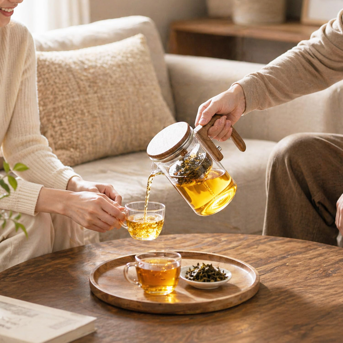 Magic Glass Teapot with Infuser