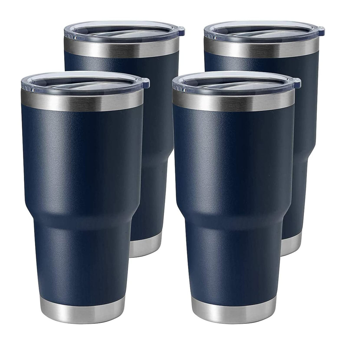 30oz Stainless Steel Tumbler (4 Count)