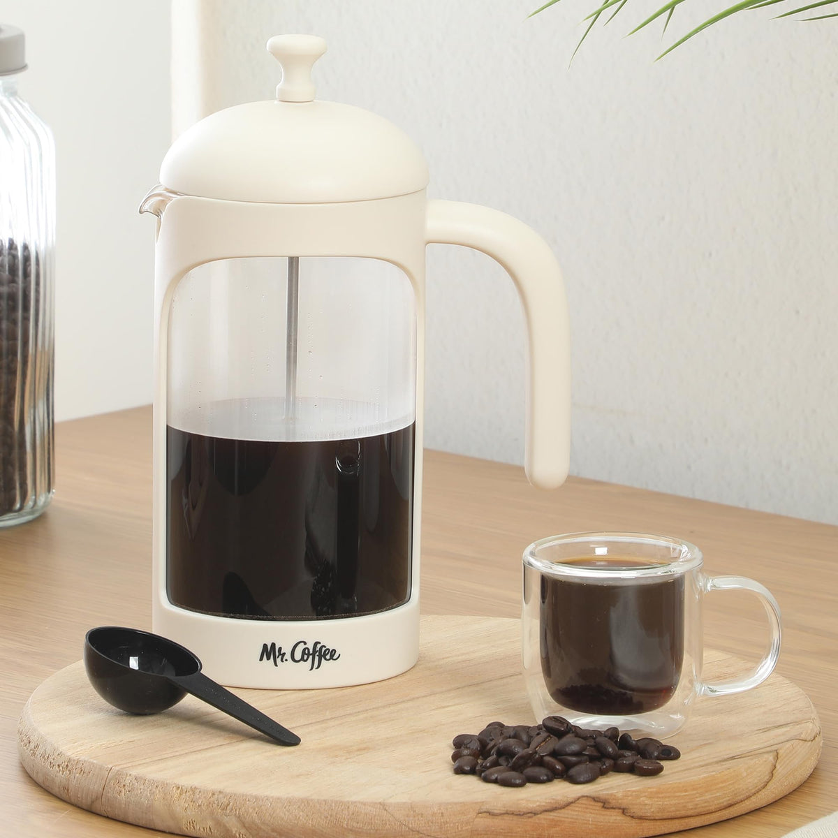 Retro Brew French Press Coffee Maker