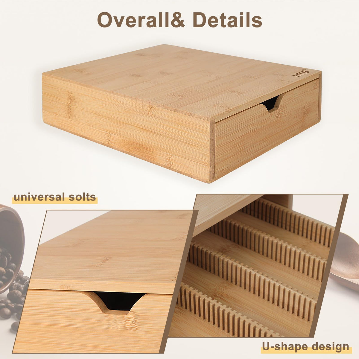 K Cup Holder Compatible Coffee Pod Storage Drawer