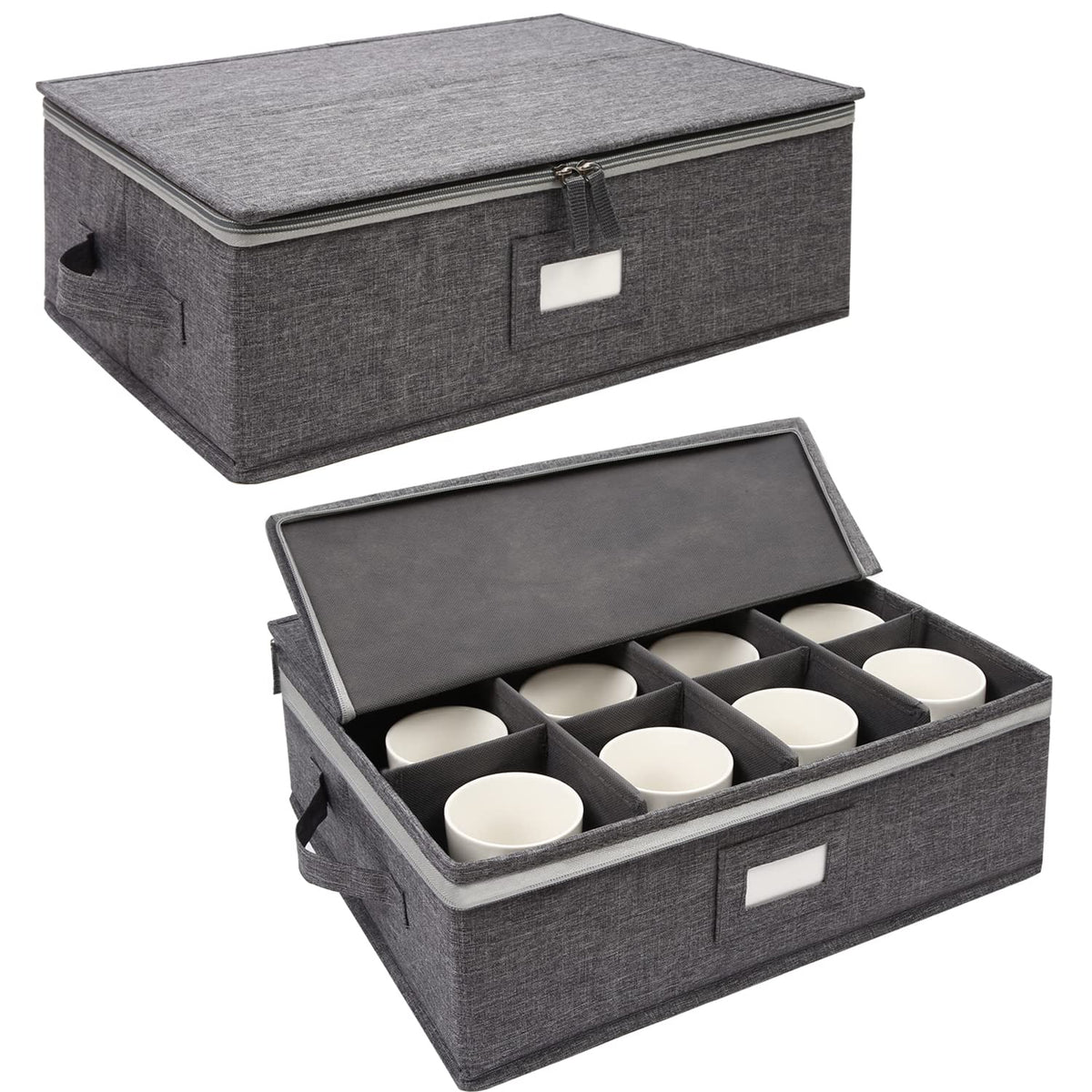 Cup and Mug Storage Box 2 Pack (2 Count)