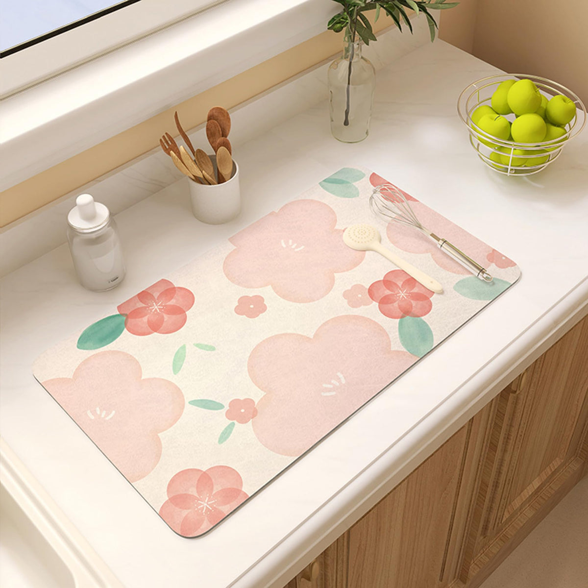 Kitchen Dish Drying Mat