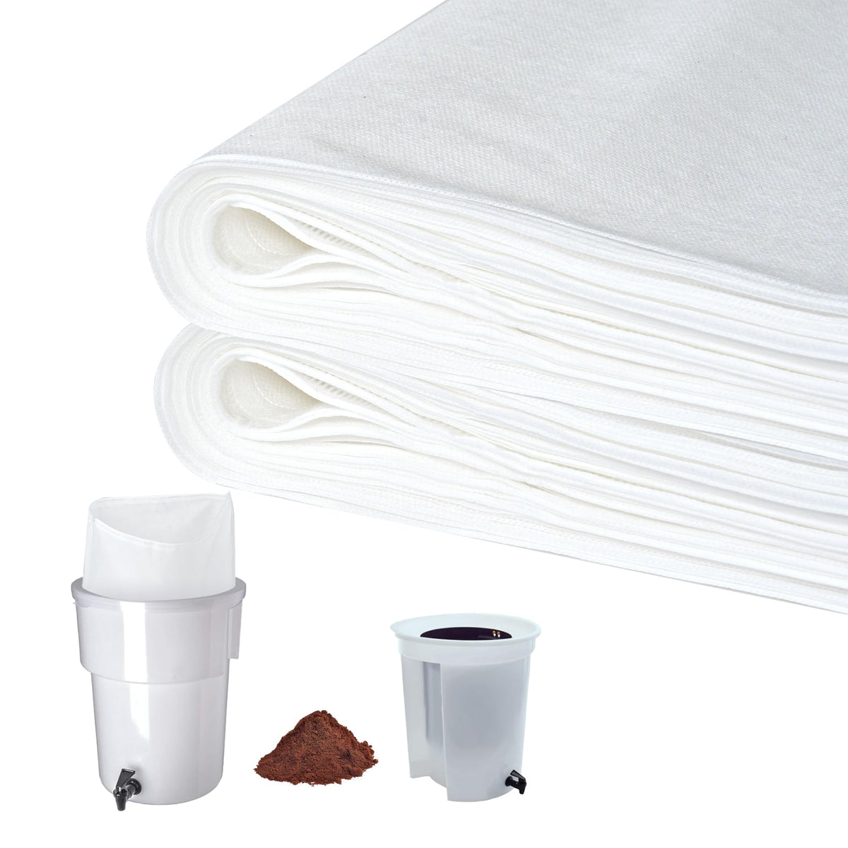 50 Pcs Commercial Cold Brew Coffee Filters (50 Count)