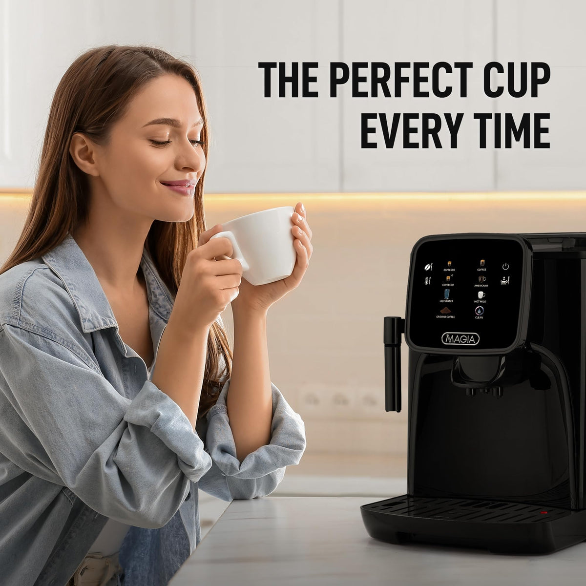 Magia Clasica Automatic Espresso Machine with Built