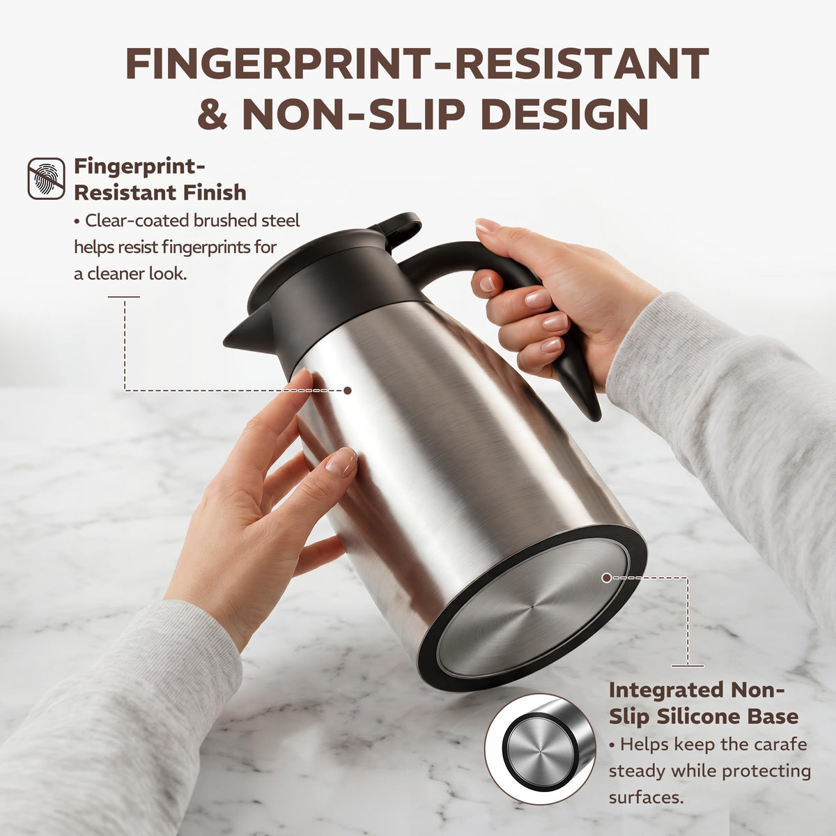 Thermal Coffee Carafe for Keeping Hot