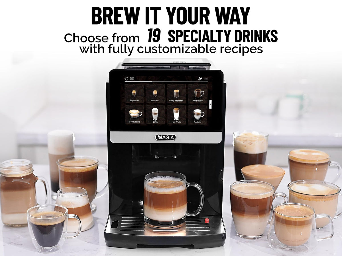 Zulay Magia Fully Automatic Espresso Machine With Grinder