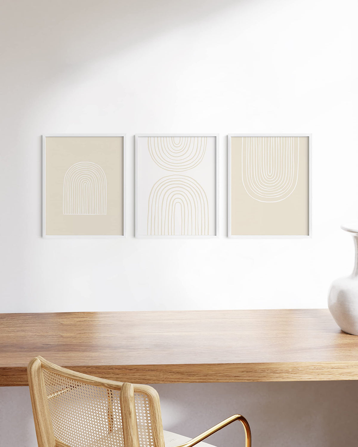 11x14 White Aluminum Frame Set of 3 (3 Count)
