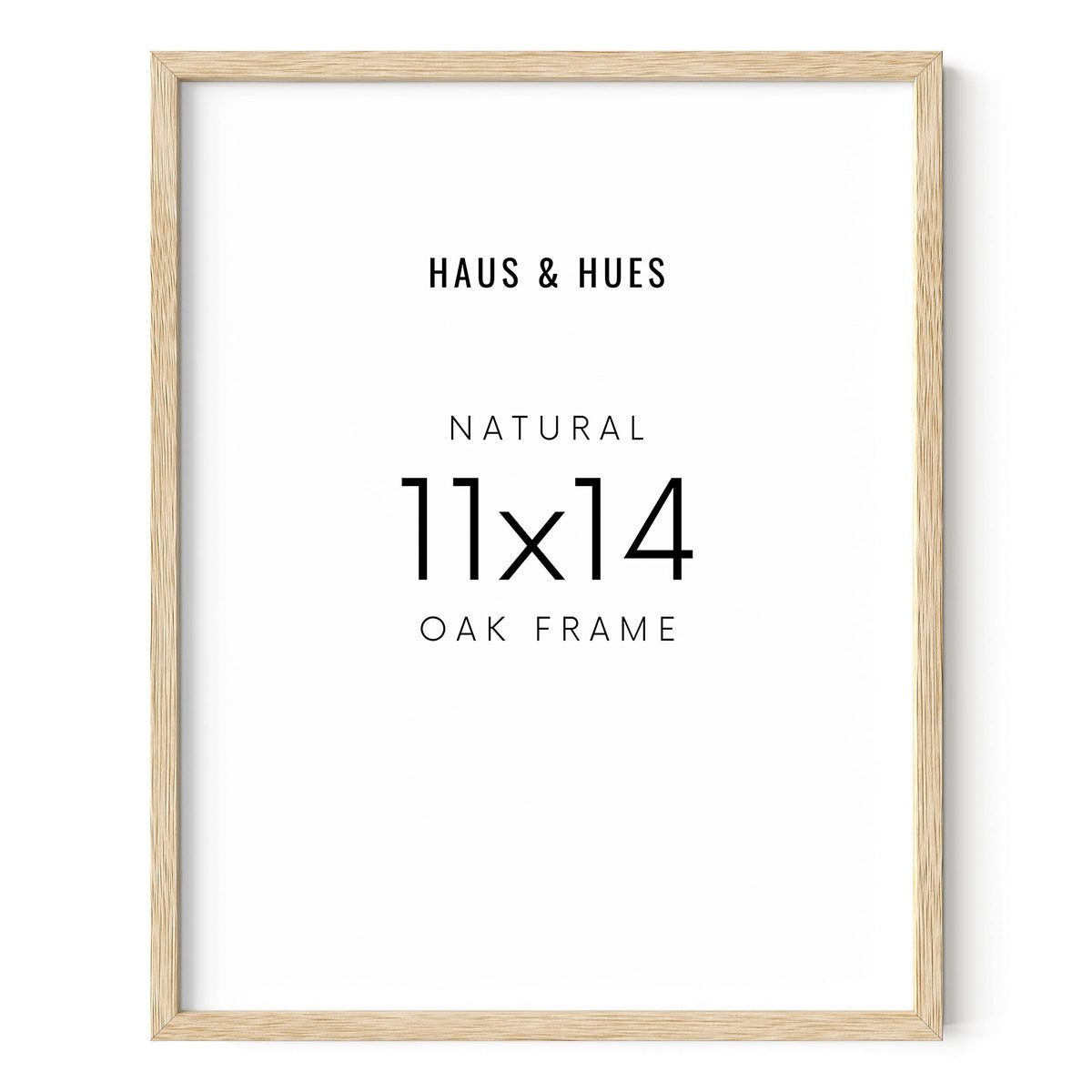 Beige Oak Wood 11x14 Picture Frame