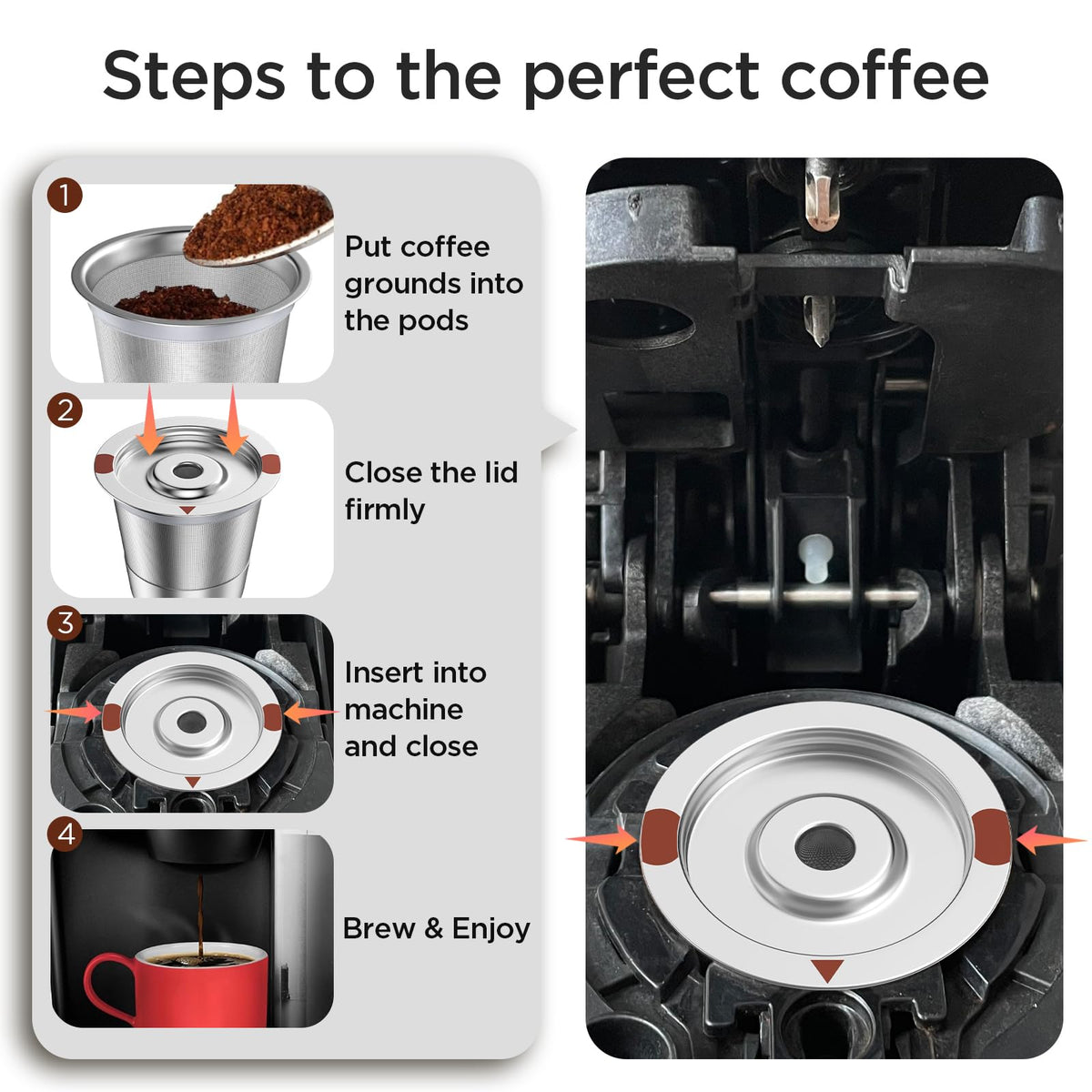 Reusable k Cup Coffee Filters