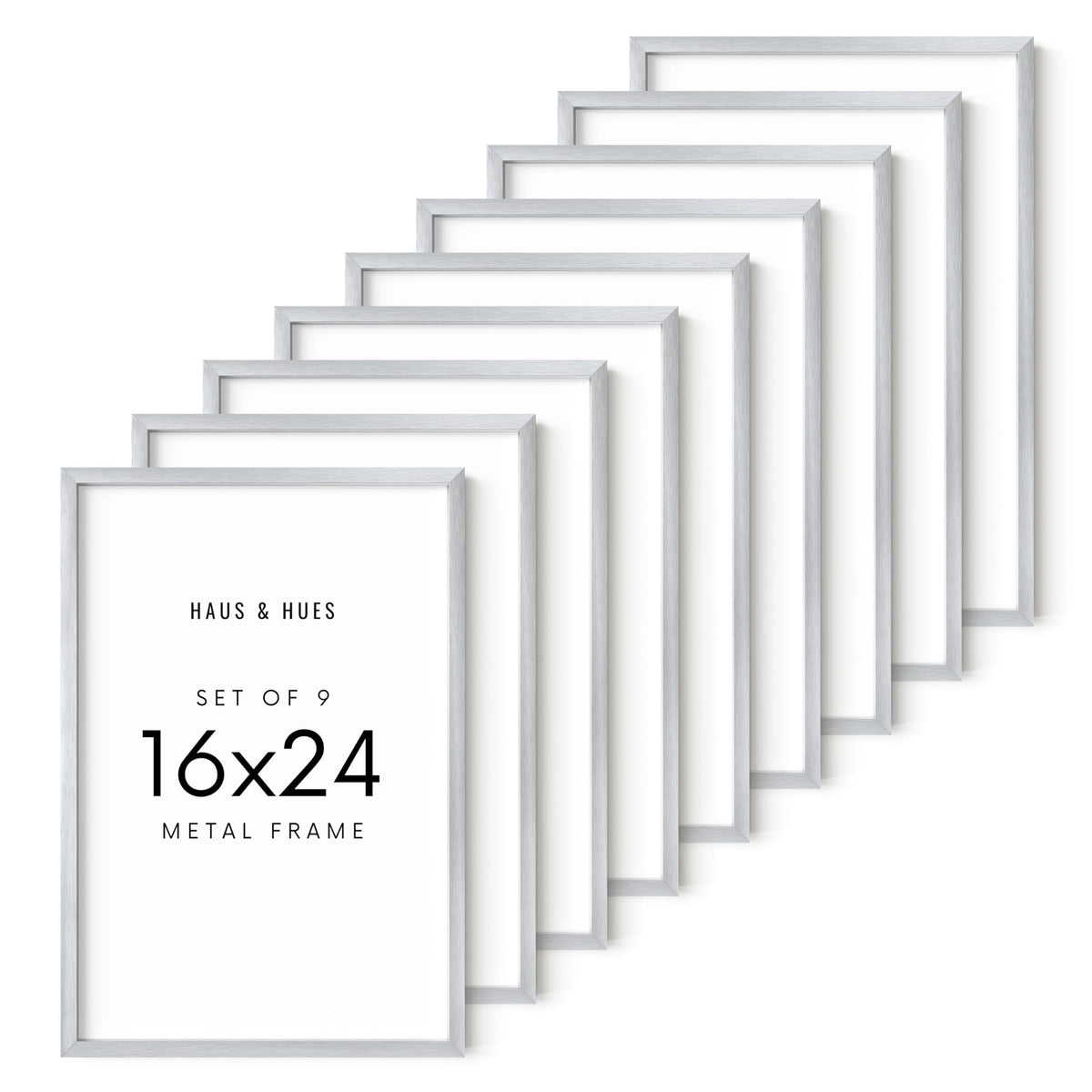 16x24 Silver Metal Picture Frames