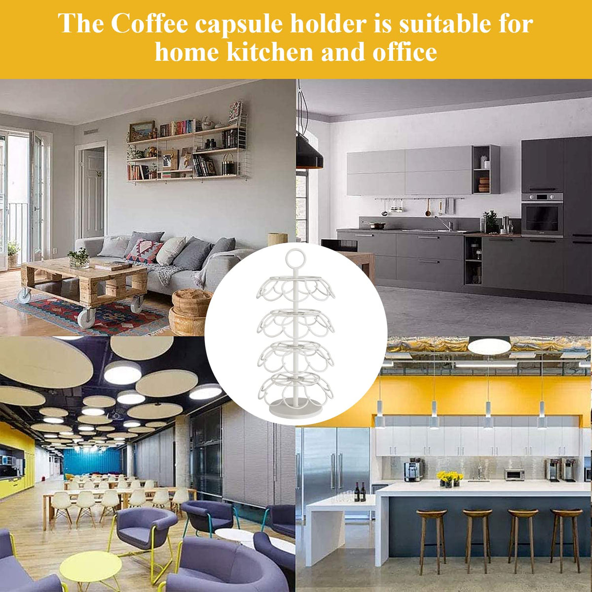 Coffee Pod Carousel Holder