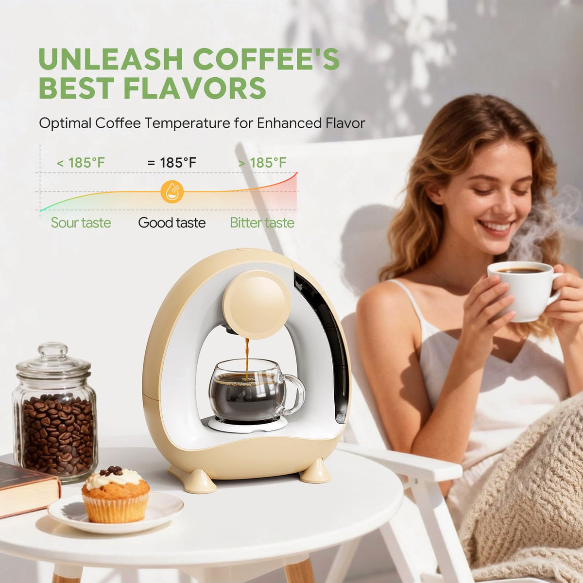 Pods and Grounds Single Serve Coffee Maker