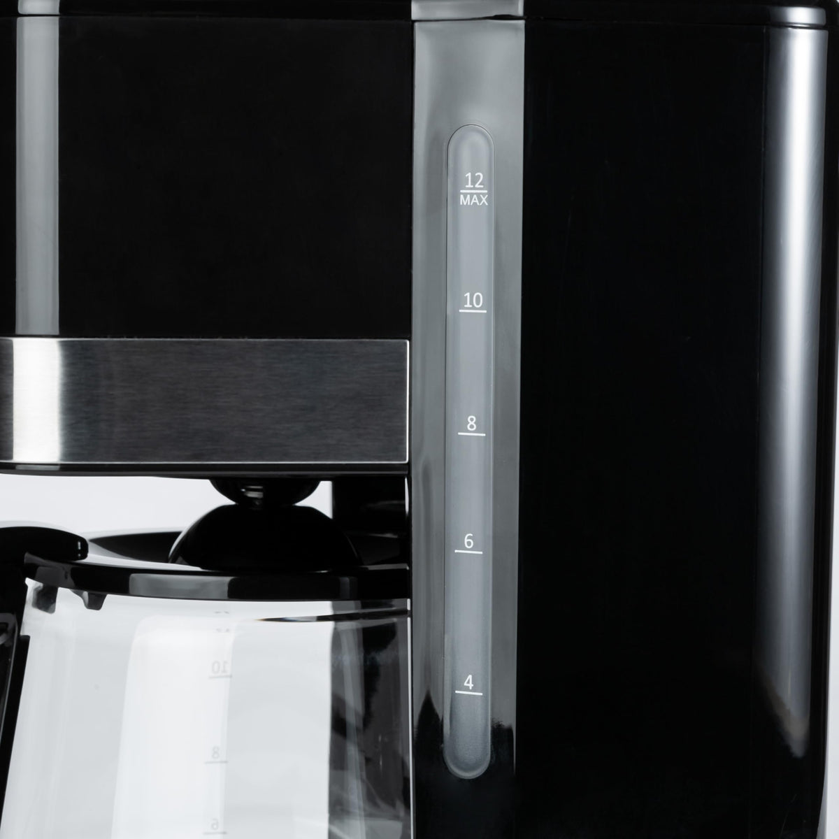 12 Cup Drip Coffee Maker with Glass Carafe