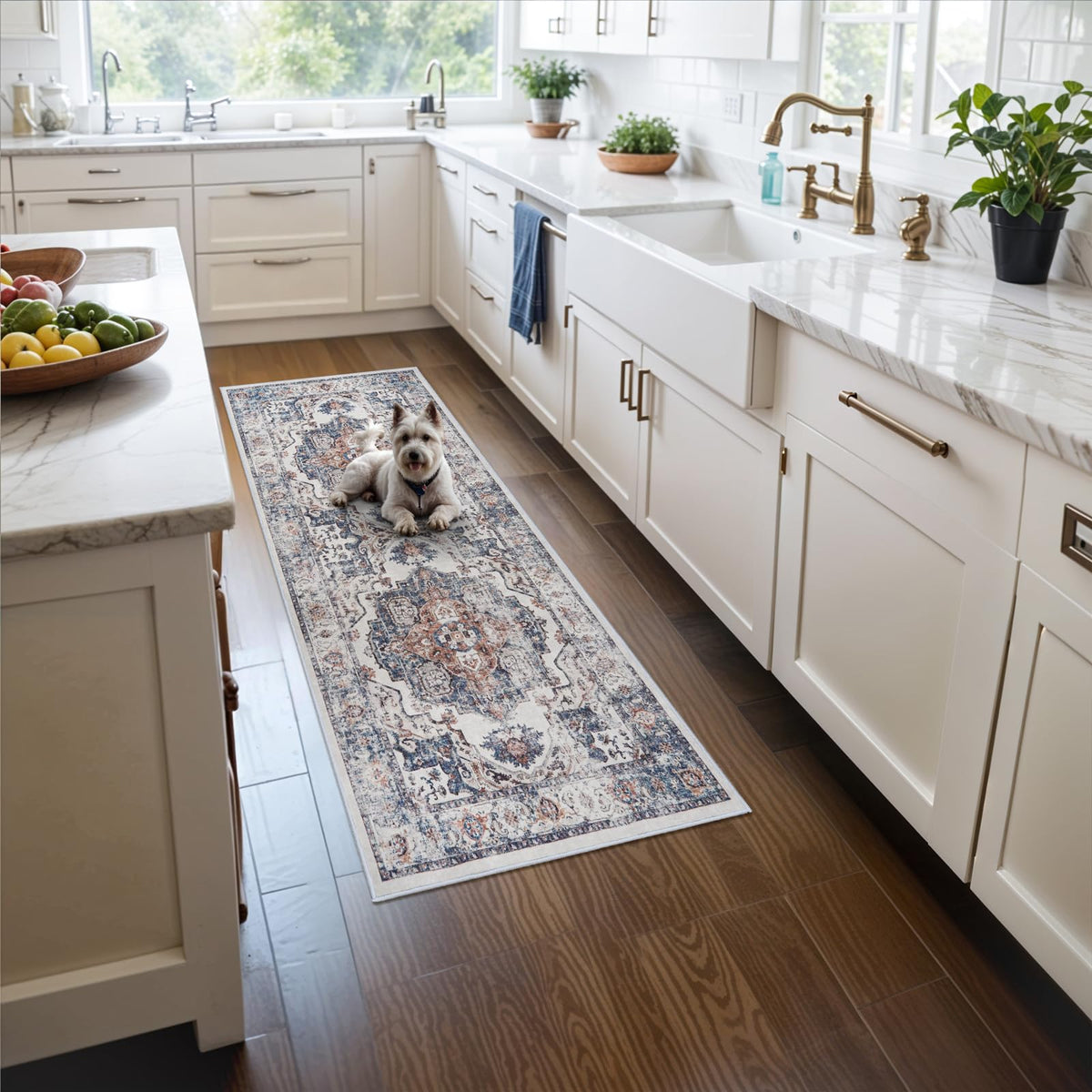 2x5 Washable Hallway Runner Rug