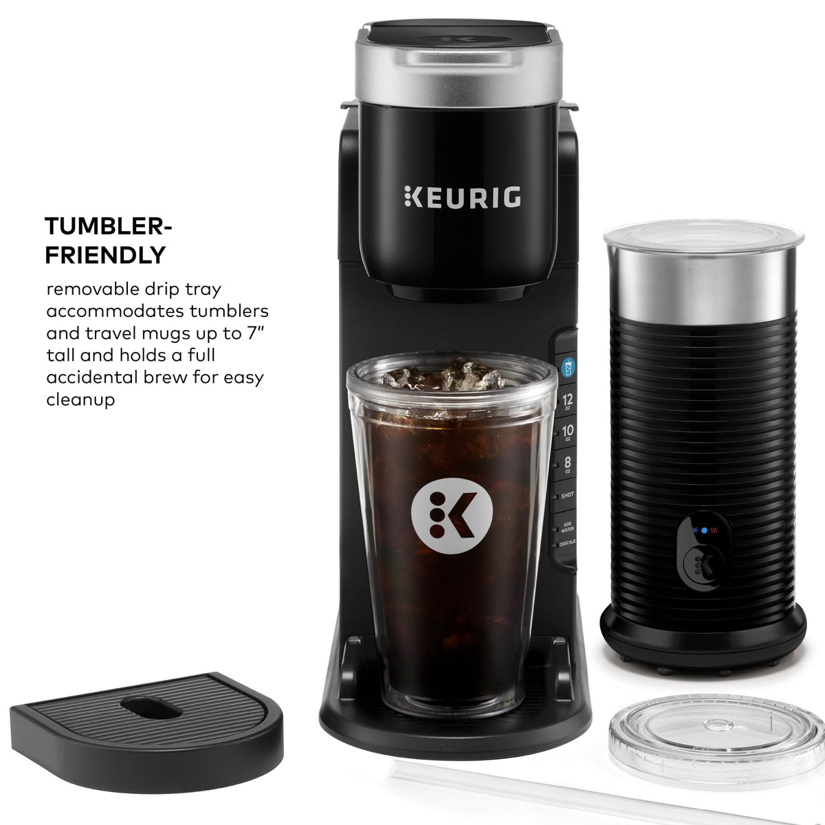 K Café Barista Bar Single Serve Coffee Maker and Frother