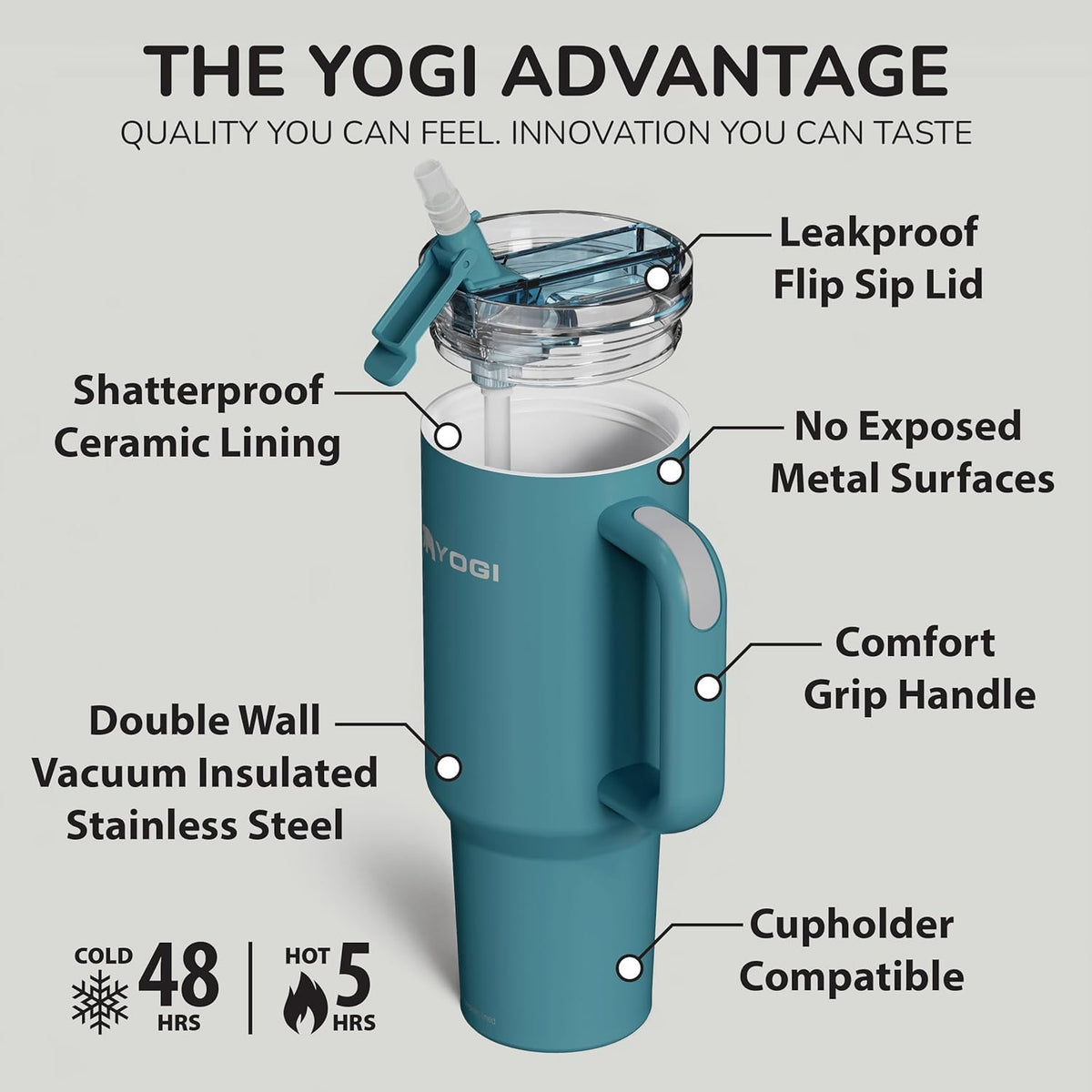 30oz Tumbler with Straw