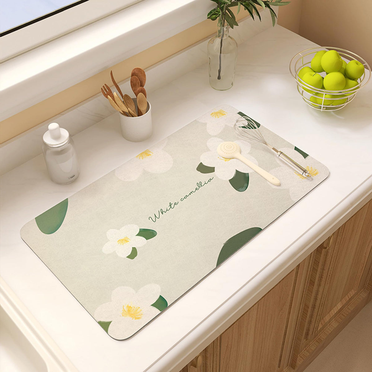Kitchen Dish Drying Mat
