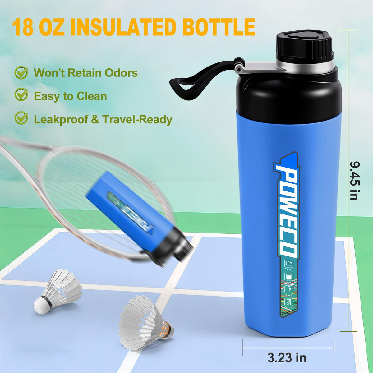Ceramic Lined Water Bottle