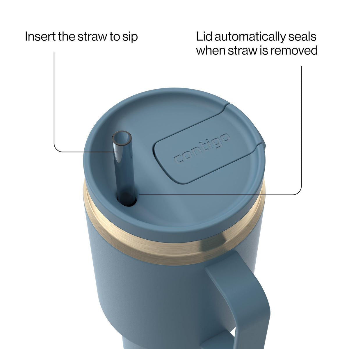 SnapSeal 30 oz Stainless Steel Vacuum