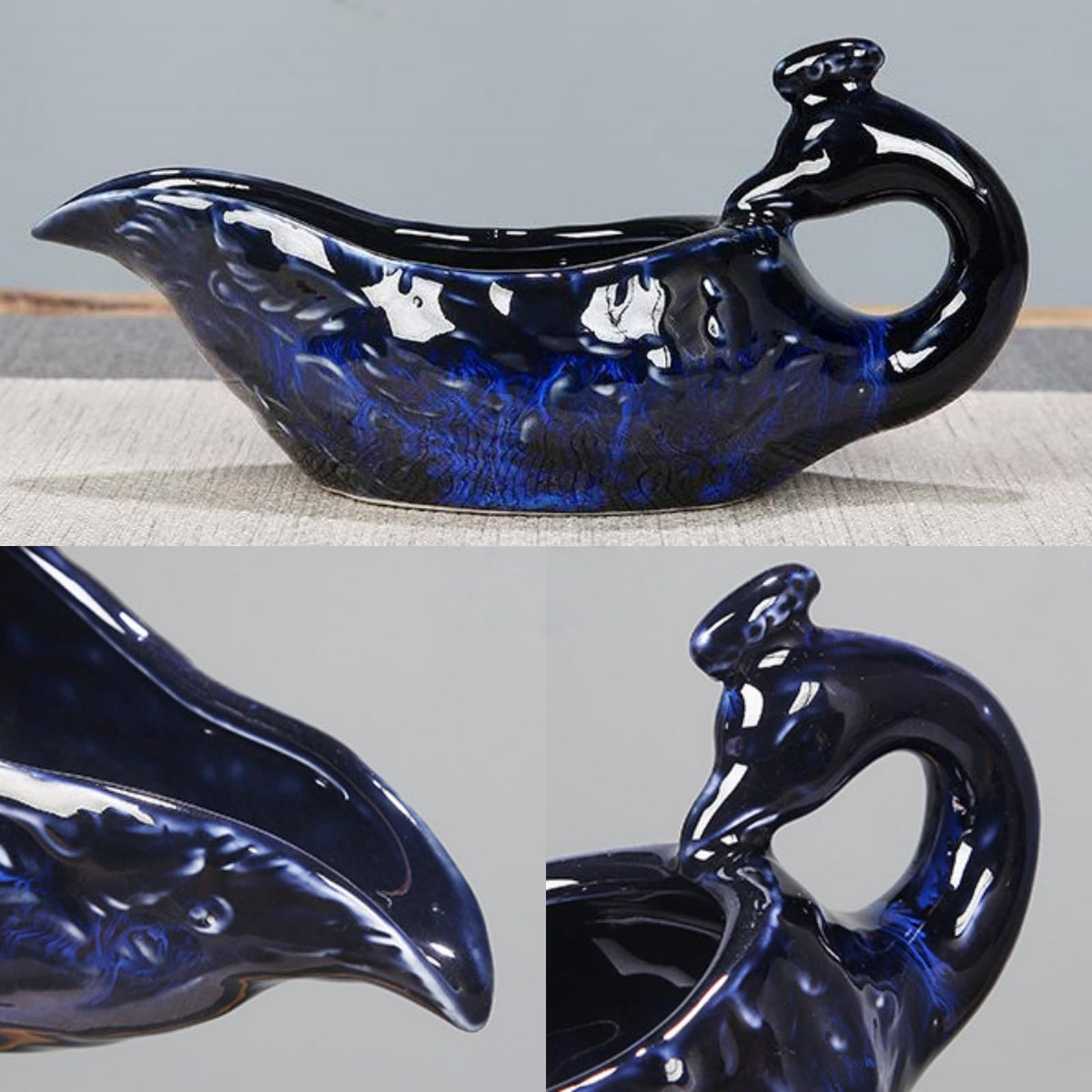 Chinese Gongfu Tea Set Ceramic Teapot with Infuser