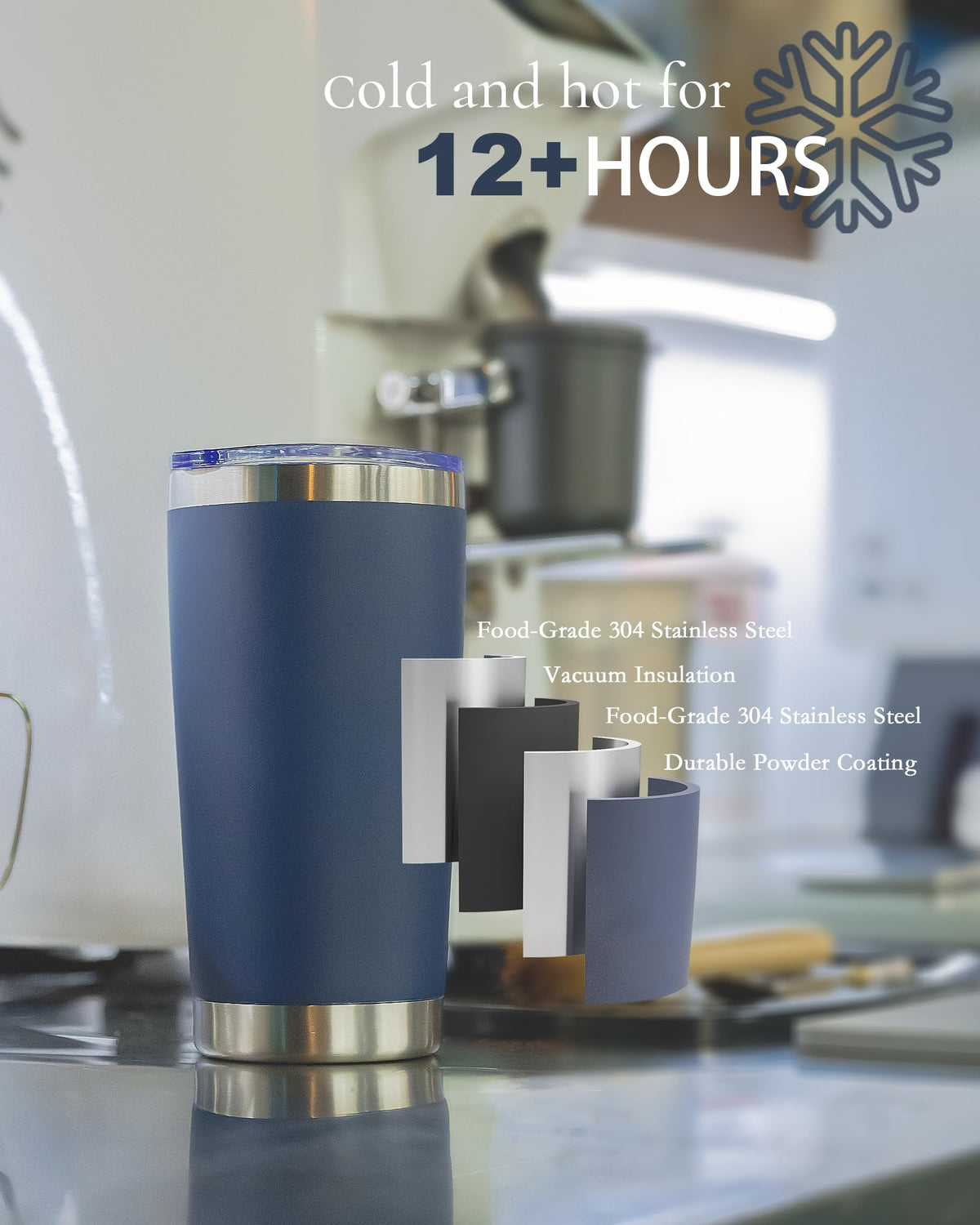 20oz Travel Coffee Tumbler (8 Count)