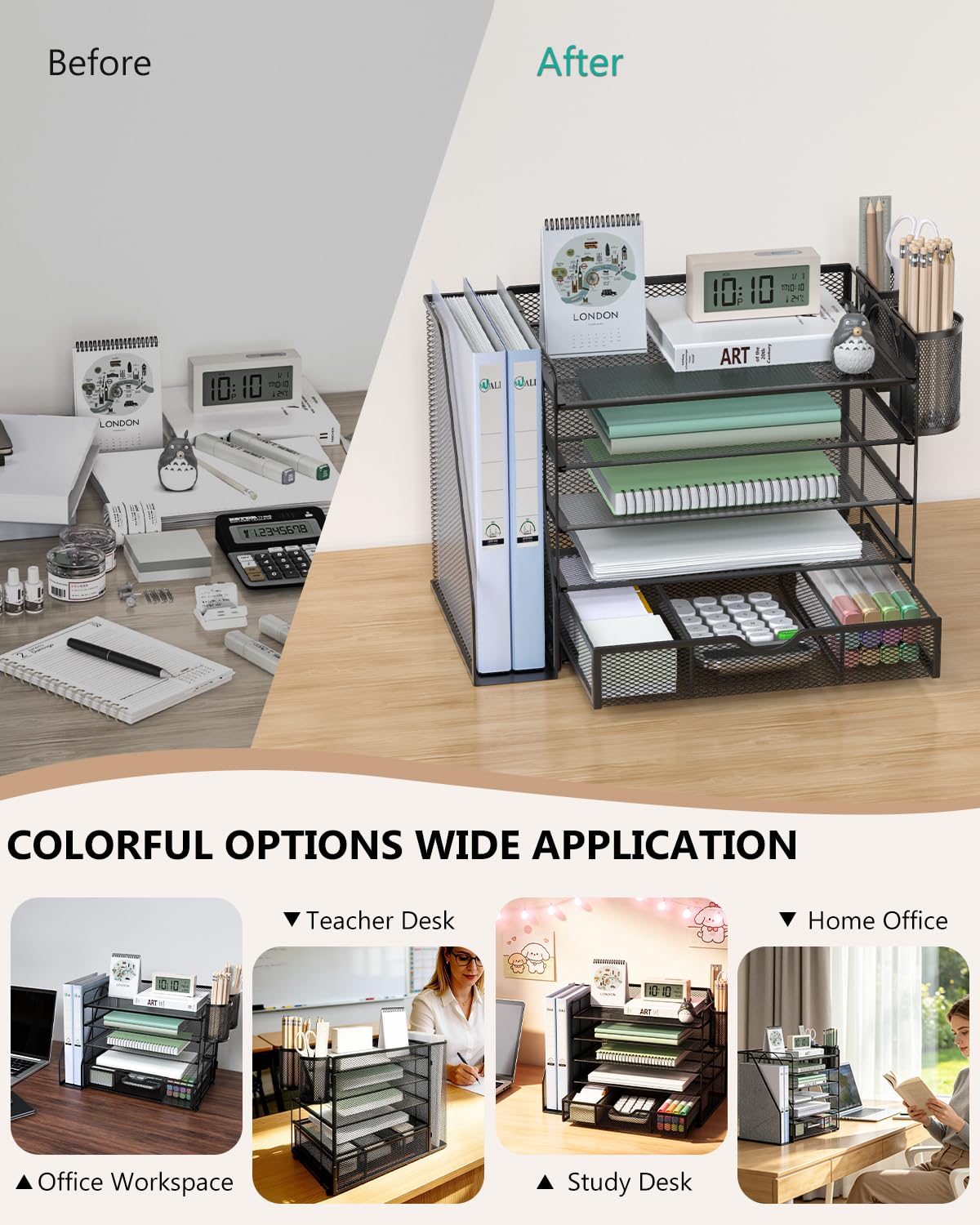 Desk File Organizer