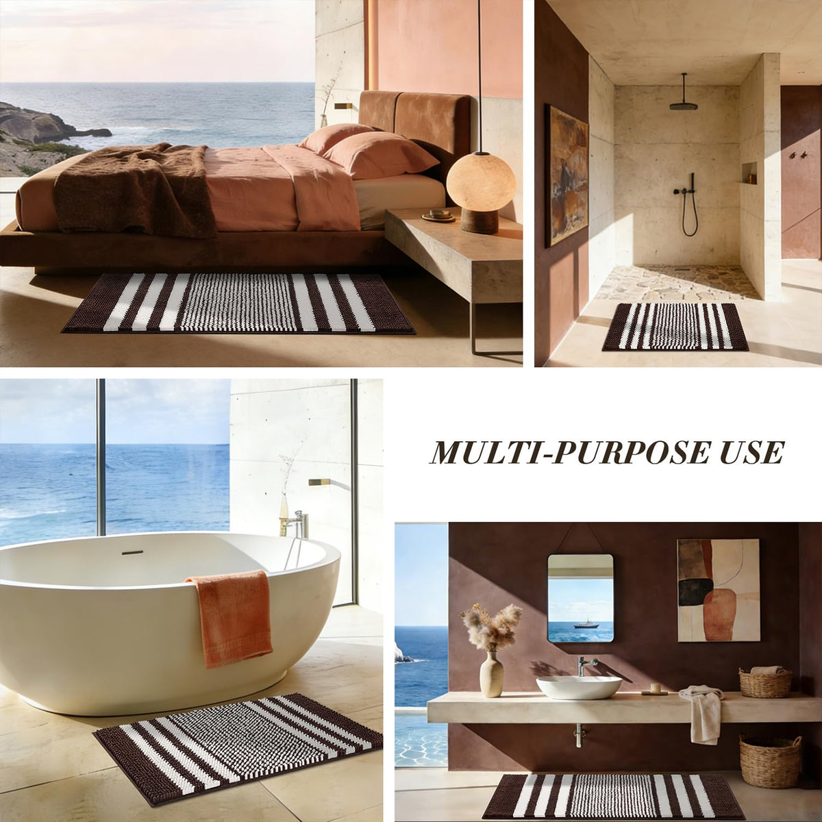 Large Bathroom Rugs Runner