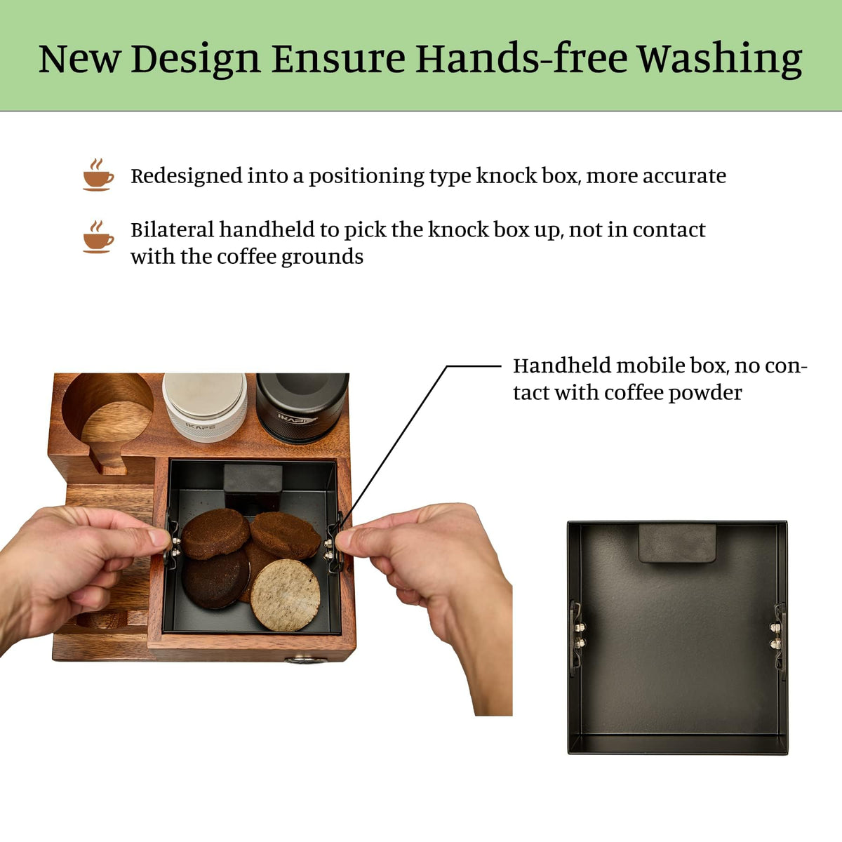 V3 Espresso Knock Box