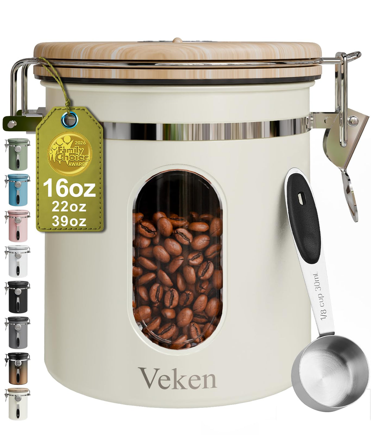 Coffee Canister with Window