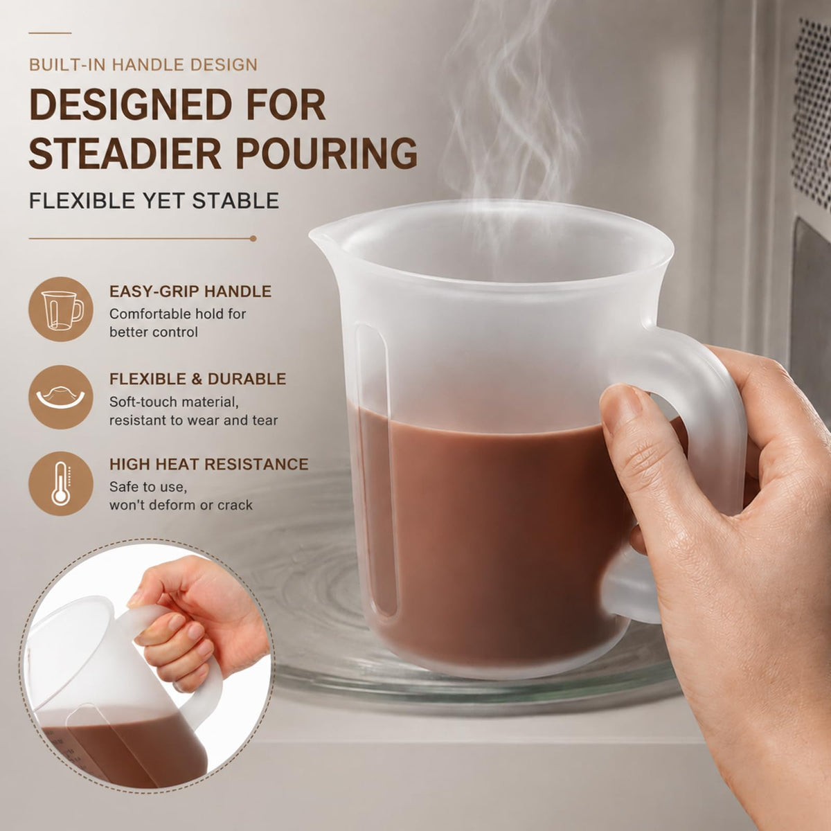 2 Cup Measuring Cups with Spout