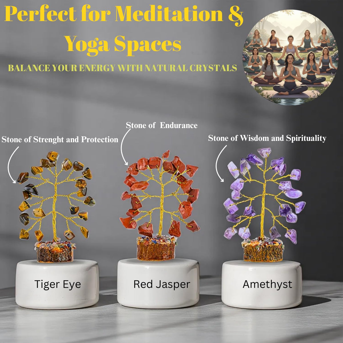 Crystal Tree Set of 12 Unique Birthday Gifts for Women