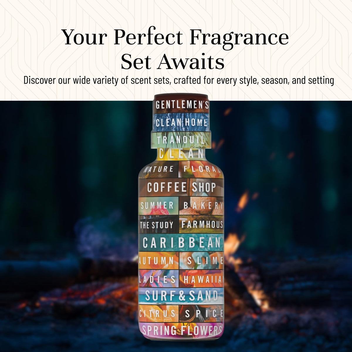 Fragrance Oil Camping Set (2.04 Fl Oz)