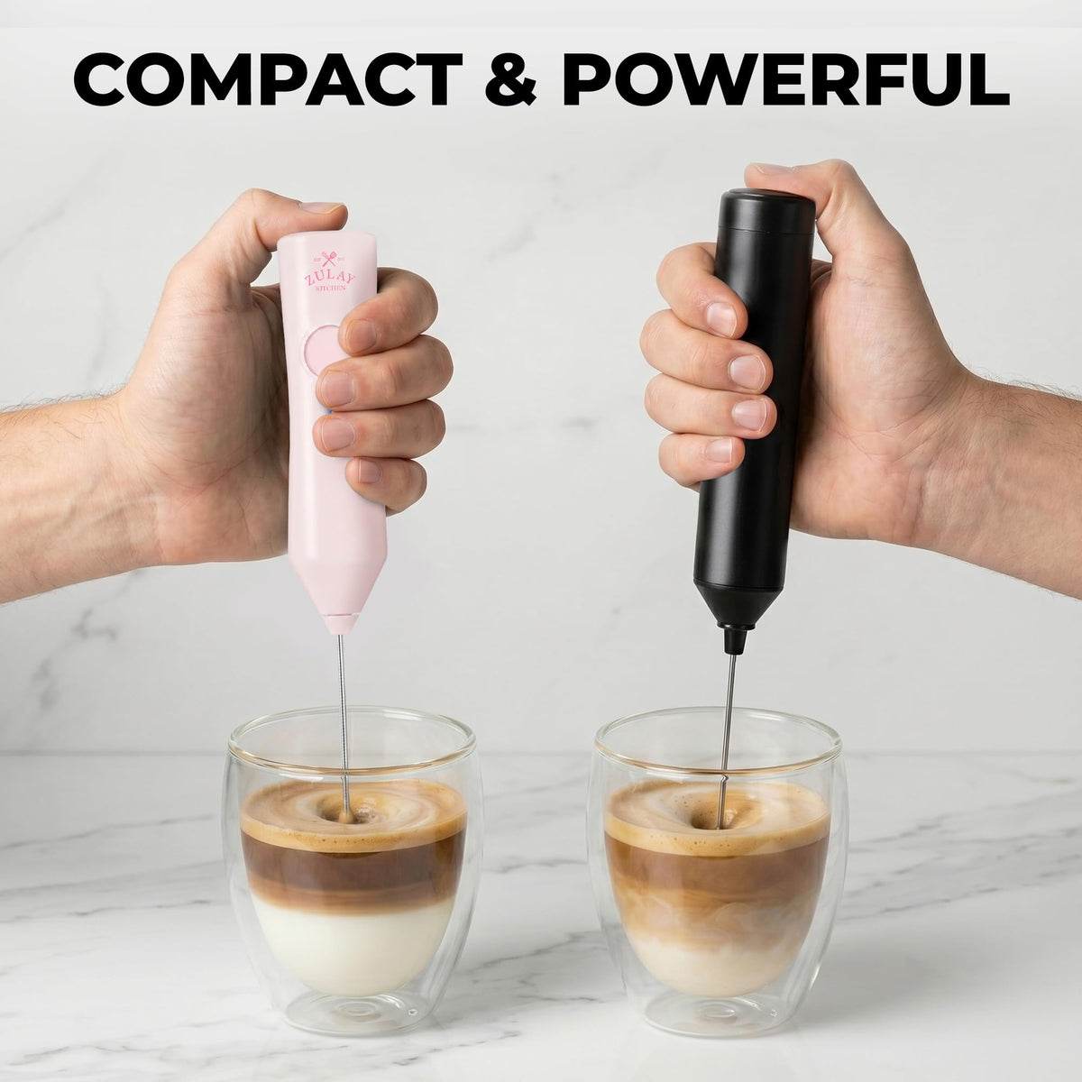 Rechargeable Milk Frother Handheld