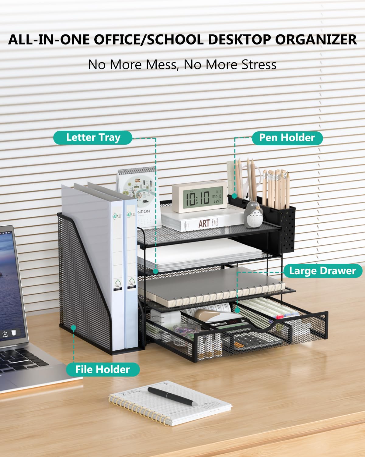 Desk File Organizer (2 Count)