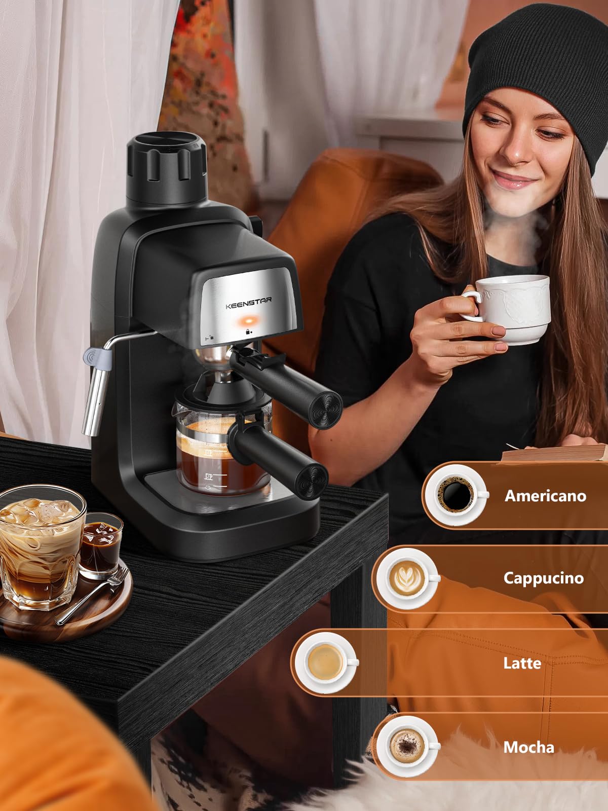 3.5Bar Espresso Machine 800W