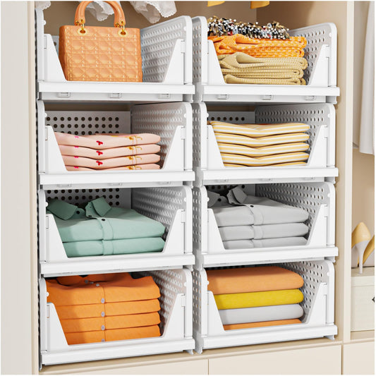 Upgraded Closet Organizers and Storage (5 Count)