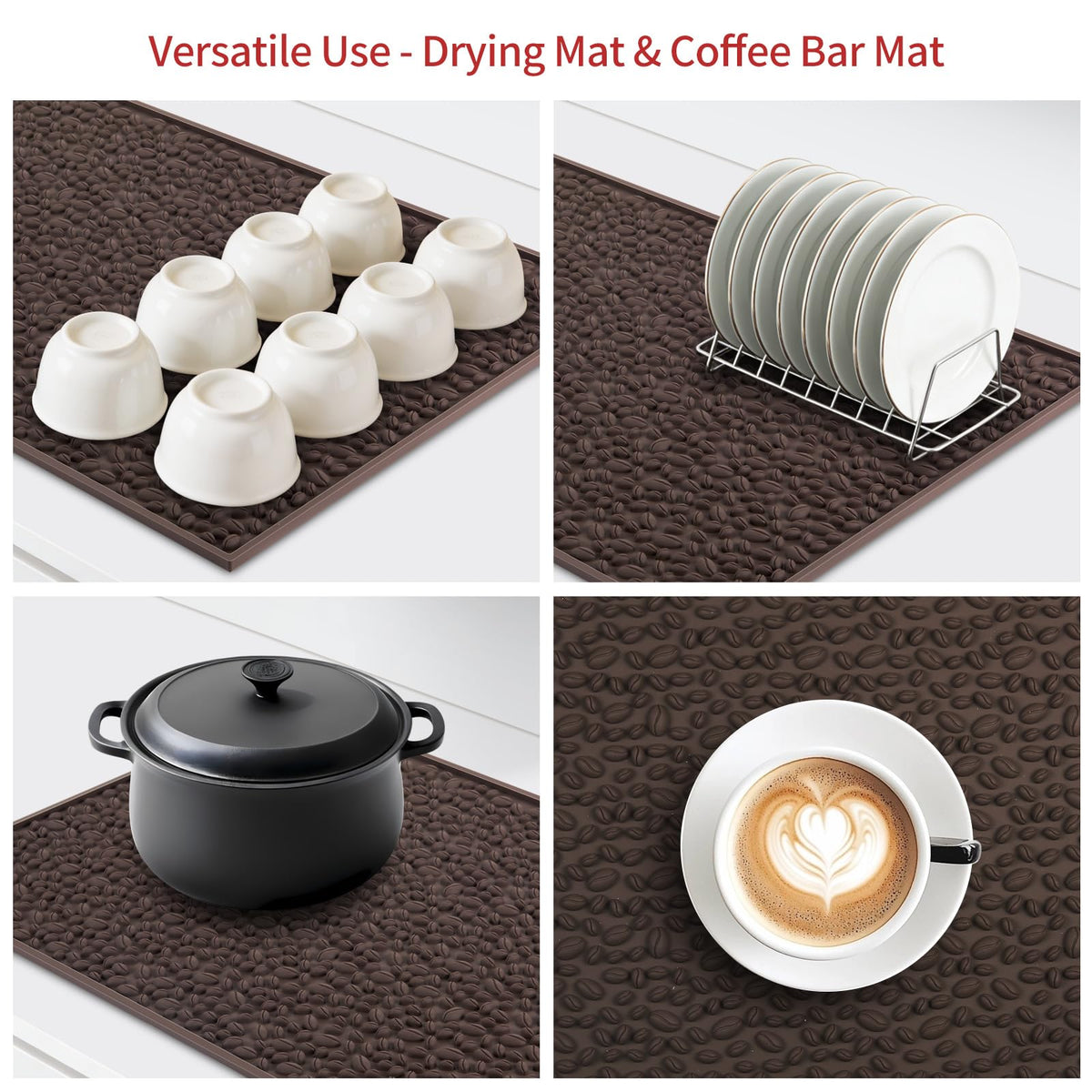 25"x17" Coffee machine Mat Large